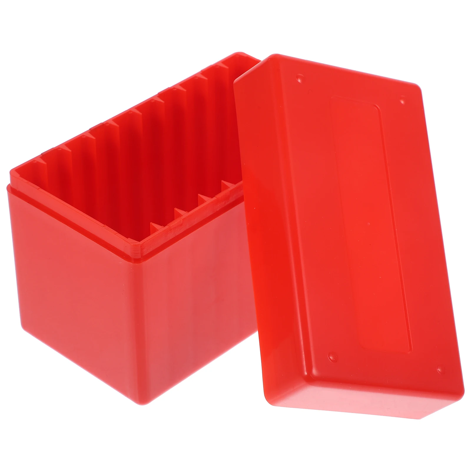 

1pc Graded Box Slots Red Stable Protection Holder Material Plastic Coin Holder Protector Display Coin Container Case