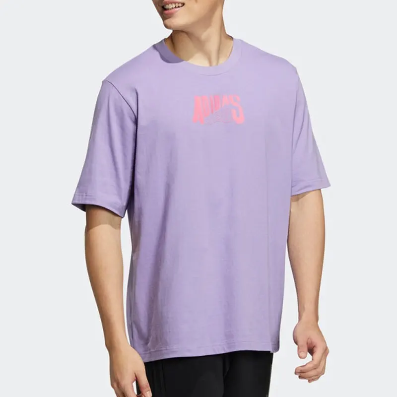 

Оригинальная спортивная дышащая футболка Adidas Neo Summer New для мужчин и женщин с короткими рукавами HS8838