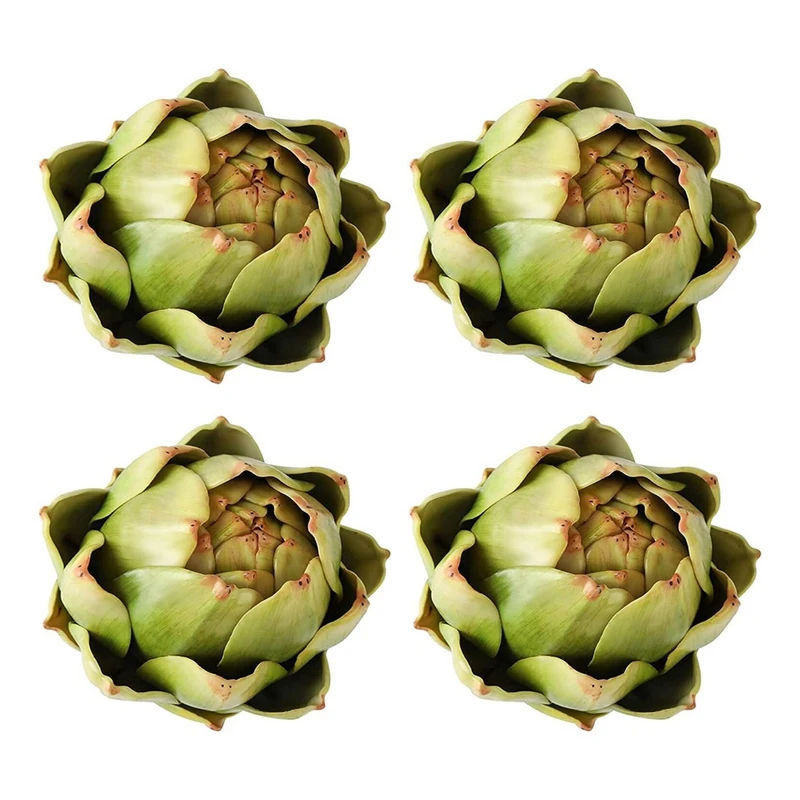 Artificial Artichoke Vegetables And Fruits For Home Wedding Party Table Decoration (Green)