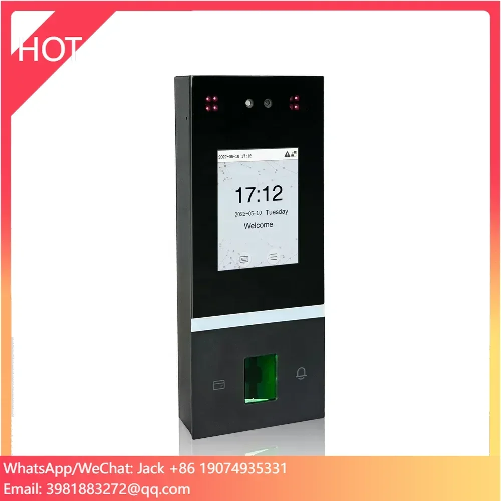 

Face Recognition Biometric Time Attendance and access control system with WIFI function support web software UTime Master FA2000