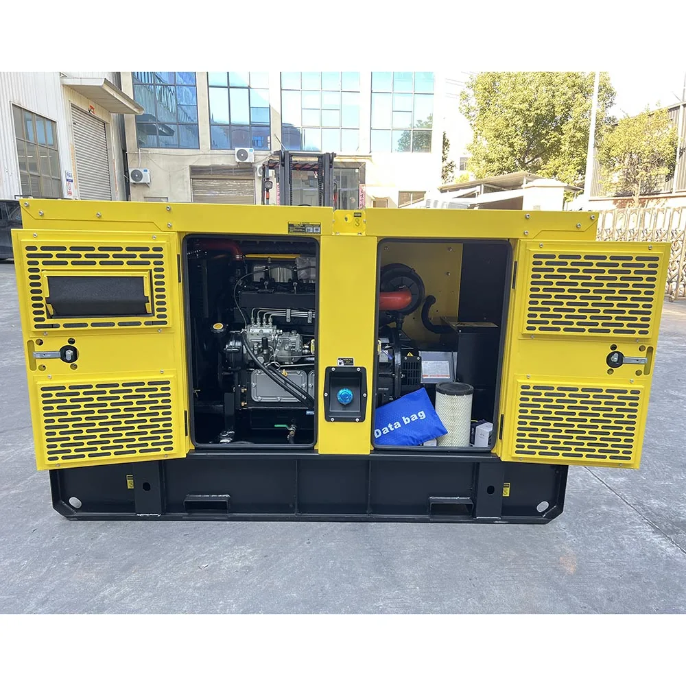 20kw 30kw 40kw 50kw 50Hz Silent Diesel Generator Set with Auto Start Remote Start Open Frame ATS Air Cooling for Sale