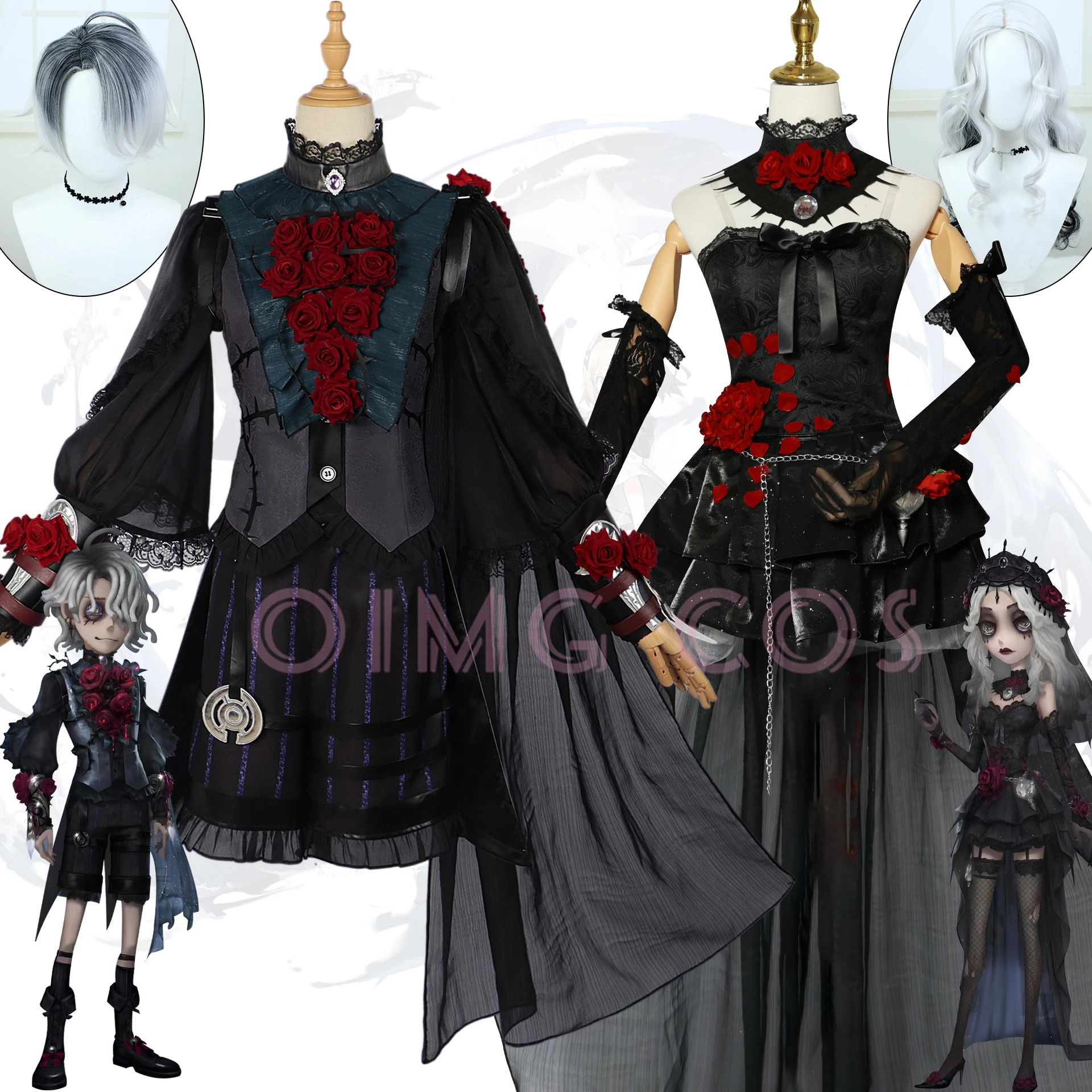 Identity V Stars Cosplay Stay The Night Costume Uniform Wig Anime Halloween High-quality Costumes for Women Game