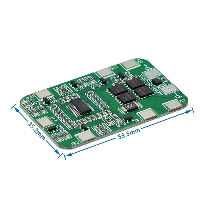 14A 6S Balance BMS Protection Board For 18650 Lithium Battery 22.2V 25.2V Pack Overcurrent Overcharge Protection Module-5pcs