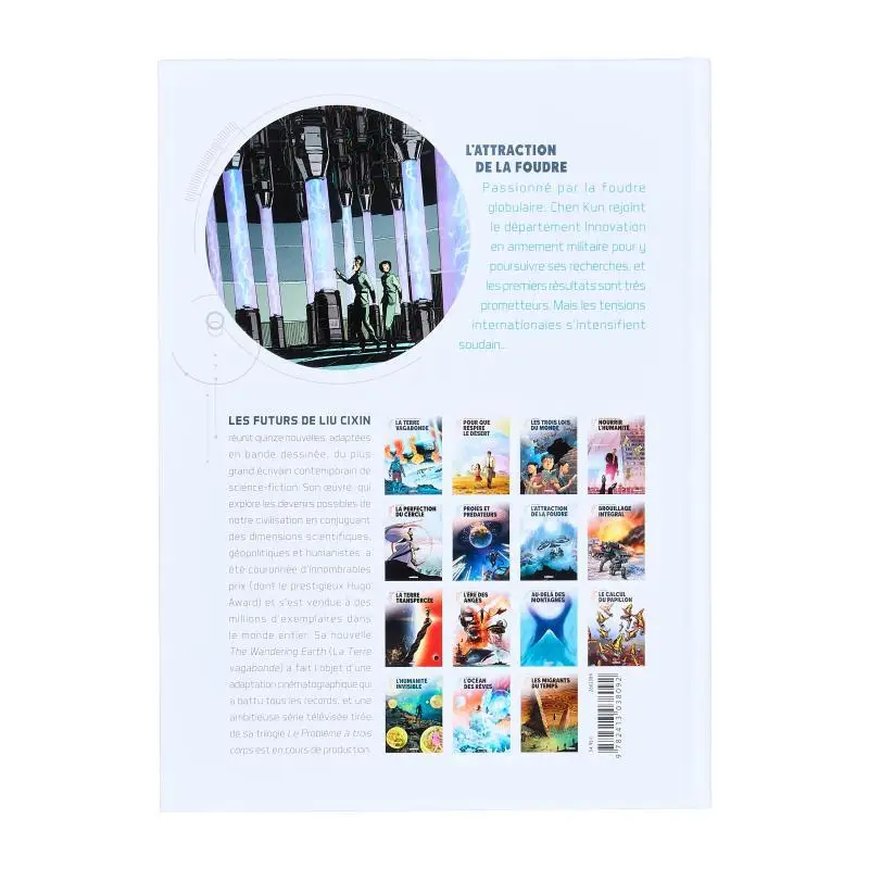 Les Futurs De Liu Cixin Vol 7 Lattraction De La Foudre Thierry Robin Delcourt 9782413038092 Book