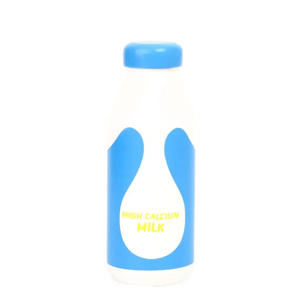 Bouteille de lait fraise en bois pour jeu d'imitation, jouet éducatif pour enfants, idéal pour l'apprentissage des aliments et de la cuisine