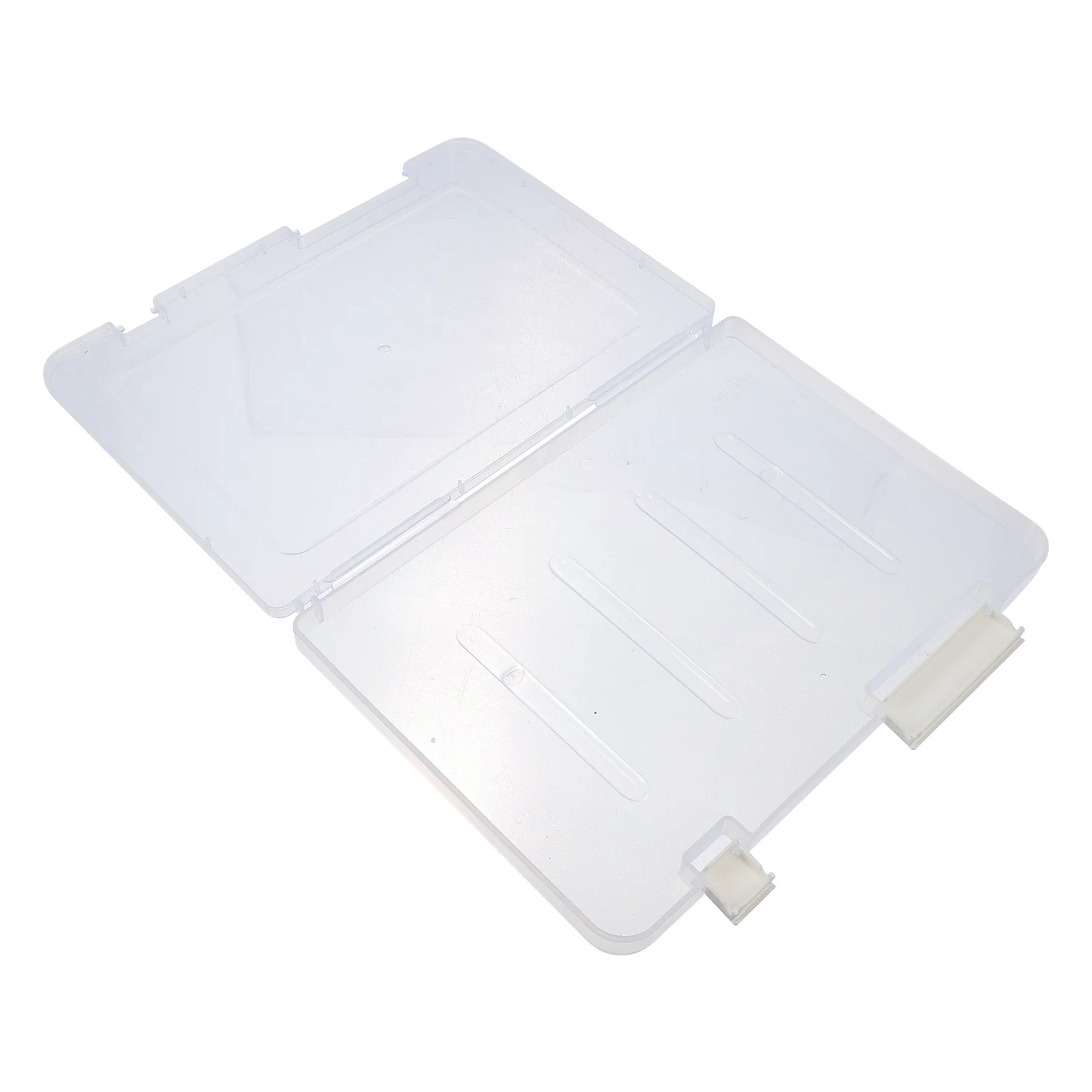 1 pz scatola di file in plastica resistente organizzatore di archiviazione di documenti per ufficio studio soggiorno porta periodici di carta