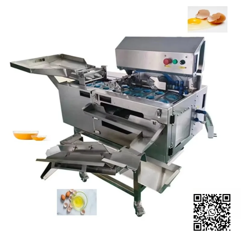 Customized Automatic Egg Shell Cracker Machine Egg Separator Eggshell Powder Egg Breaking Machine