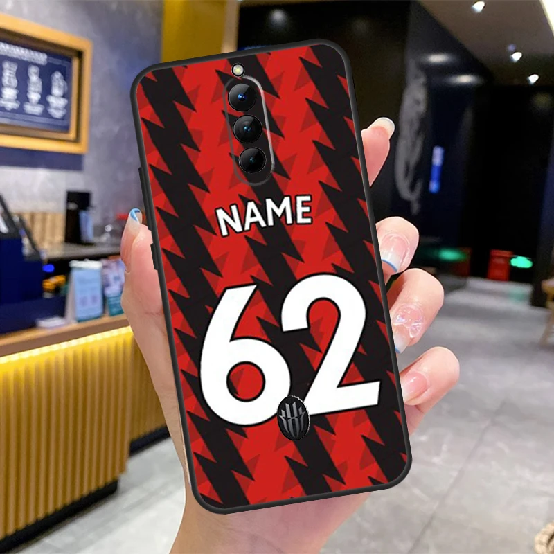 Personalised Number Football Name Phone Case For ZTE Nubia RedMagic 11 Air 10 9 8 8S 9S 10S Pro Plus 5G 5S 6 7 6S 7S Pro Cover - view 2