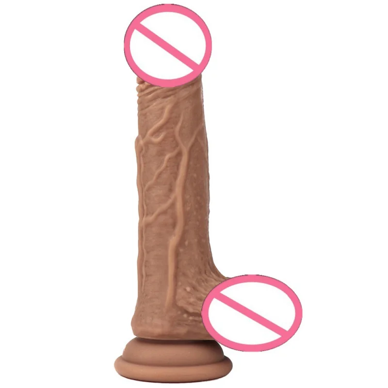 Soft Manual Fake Penis Female Toy Masturbator Stick Bawang Large Medium Small Simulated  Liquid Silicone