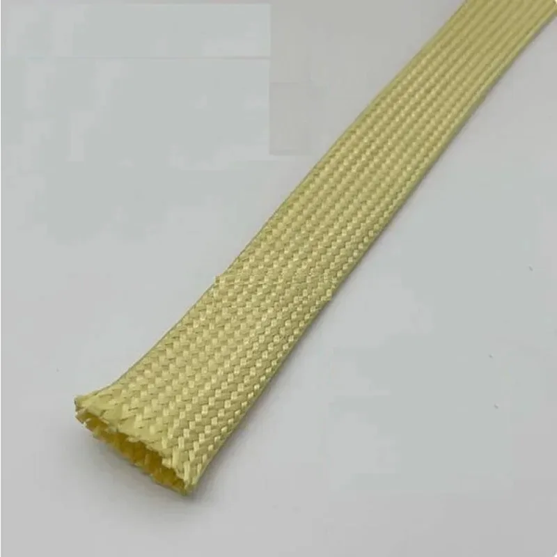 4-25mm Insulating Sleeve Aramid Fiber Braid Network Management Electric Wire Protect Hose High Temperature Resistance Lenght 5M