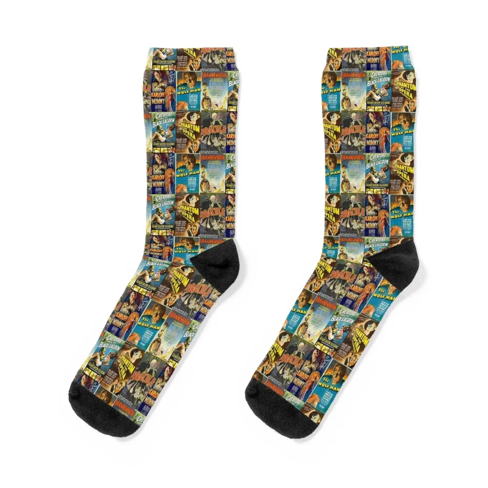 

Universal Monsters Socks new in's designer brand happy Men Socks Women's