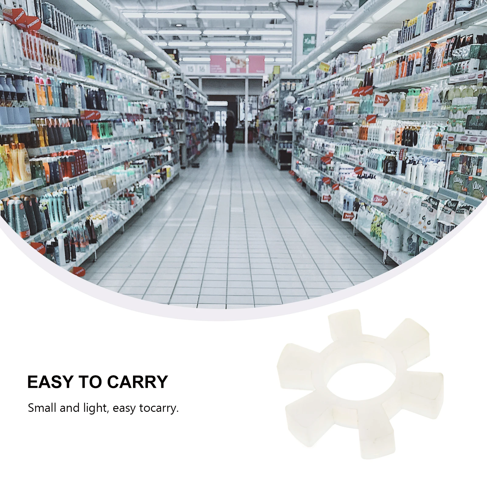

4pcs Plum Shape Elastic Pad Jaw Coupling Fittings Flexible Connector Spider Machine Hardware Environmental Material