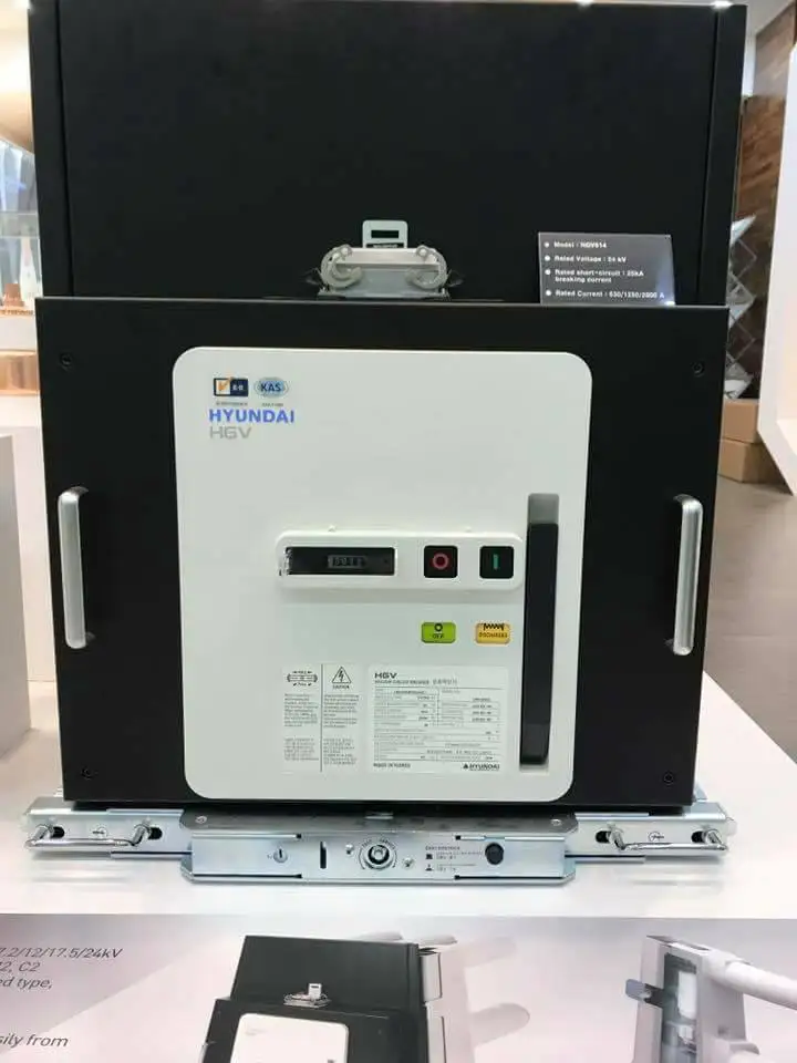Disyuntor de vacío HYUNDAI Original, HGV, VCB, nuevo