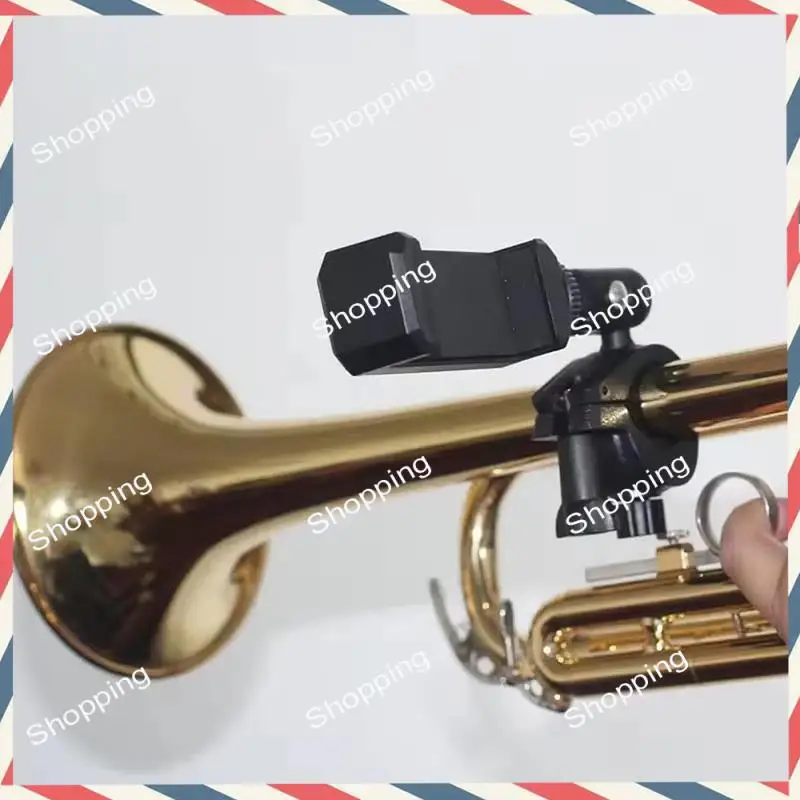 A44M مسيرة الفرقة الموسيقى قيثارة حامل قوي آلة موسيقية صغيرة حامل هاتف لفرقة زحف الكلارينيت المزمار البوق #2