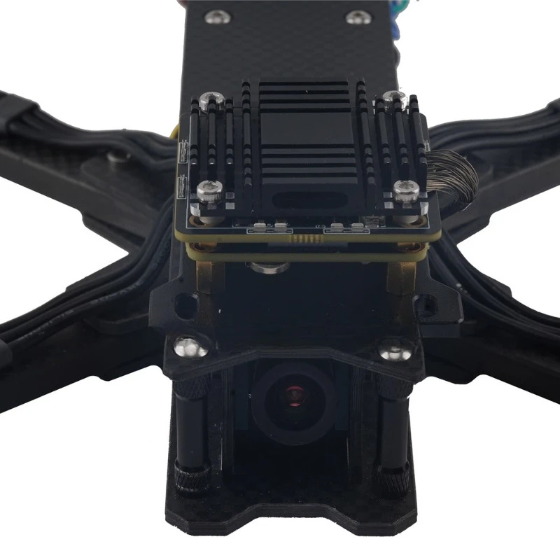 AI guidance module, fiber optic drone automatically tracks FPV crossover