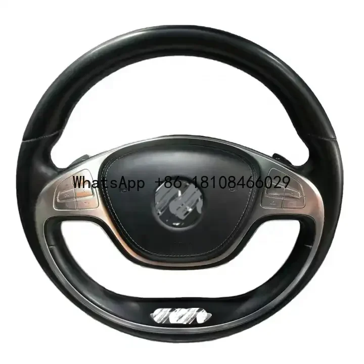 Custom Steering Wheel Fit for Mercedes Benz S Class W222 Mercedes Benz Steering Wheel Wood