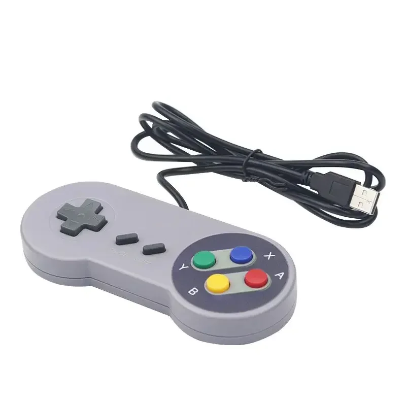 Wired USB Gamepad Retro Gaming Joystick Controller for Linux Game PC NESPi RetroPie Windows Raspberry Pi 5 4B 3B+ 3B