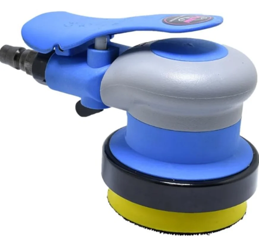 Pneumatic Randow Track Sander 3 "75Mm 13000Rpm untuk Alat Pemoles Diy Pekerjaan Kayu Bodi Otomatis untuk Menghilangkan Karat