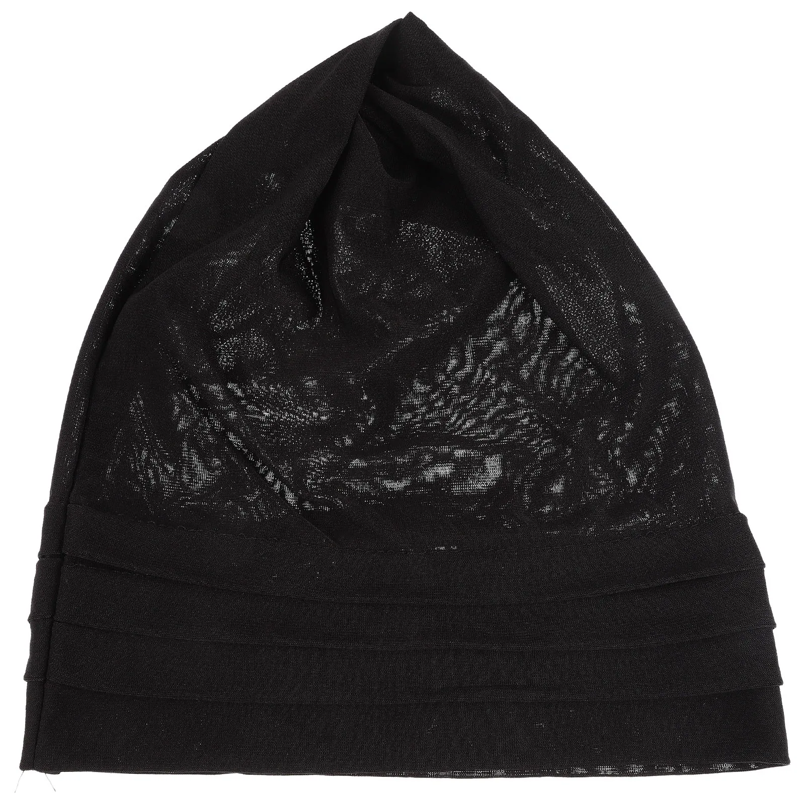 

Solid Color Bag Head Hat Women Bonnets Sleeping Satin Wrap Cap Shower Curly Cotton Linen Elastic Comfortable Hair