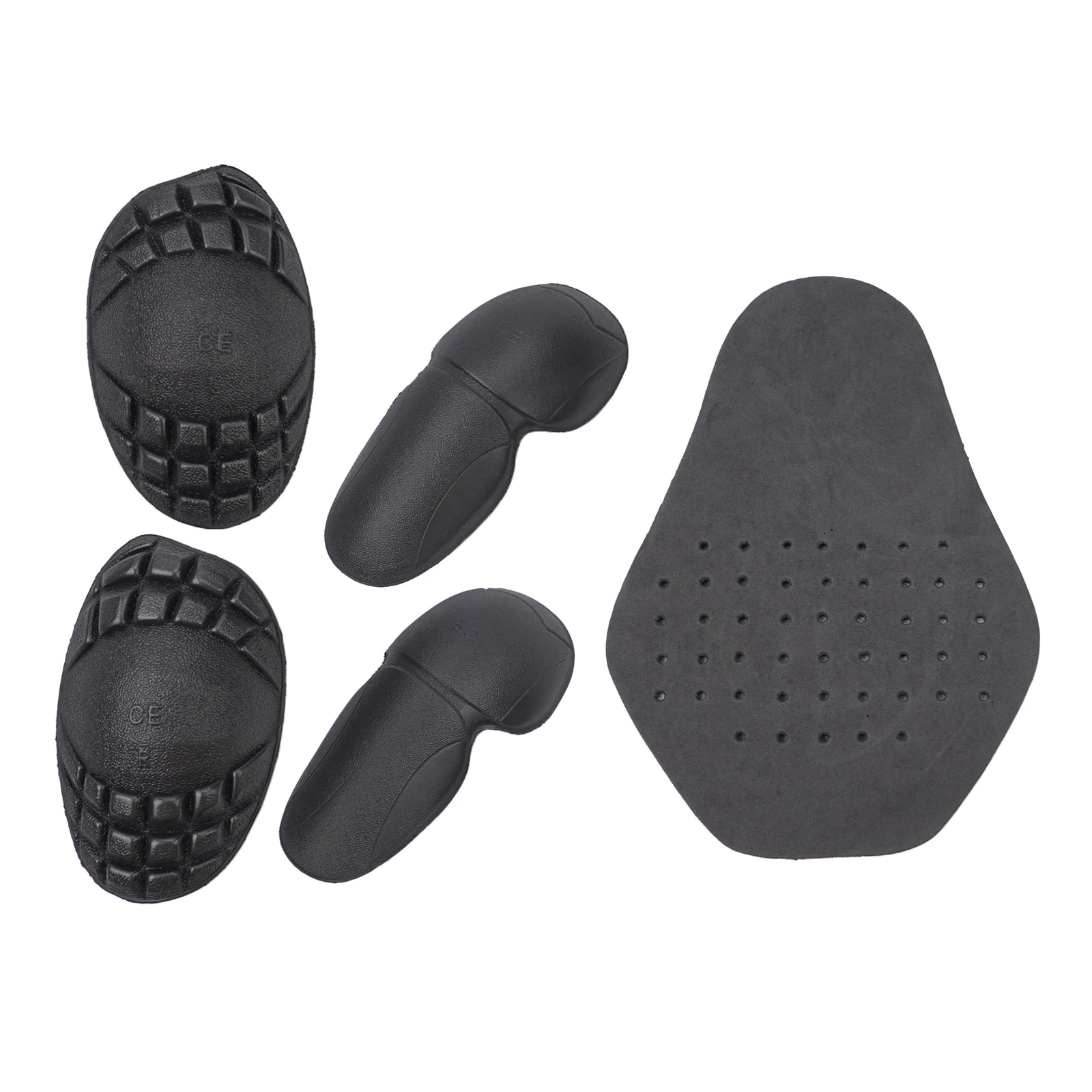 

5Pcs Motorcycles Protector Bike Riding Jacket Back Elbow Shoulders Armour Insert Protectors For Protecting Safety Accessory