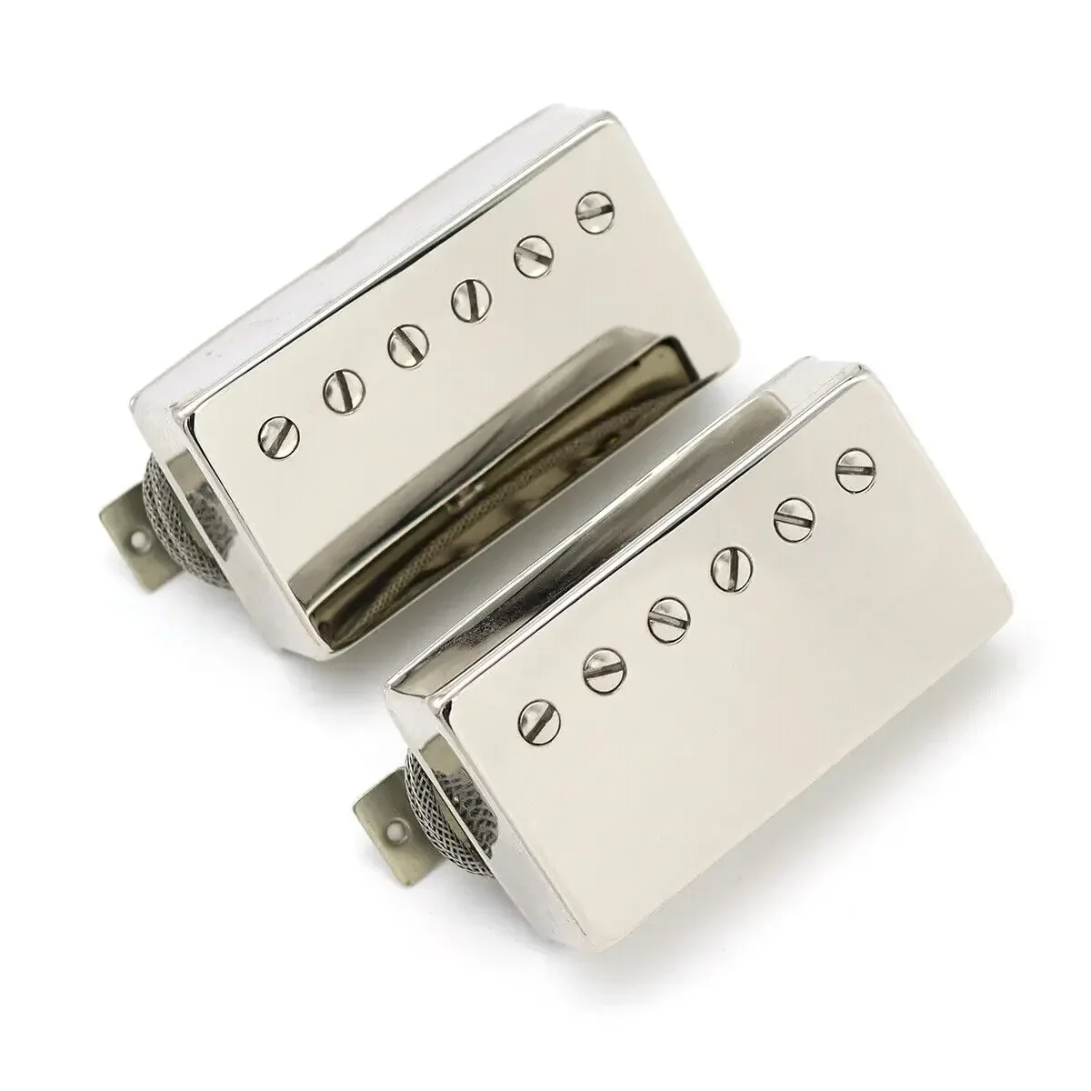 Alnico 2 Humbuckers'57 Classic and'57 Plus Classic Plus Braided Wire Set PAF Pickups Fit Gibson LP LES PUAL Guitar