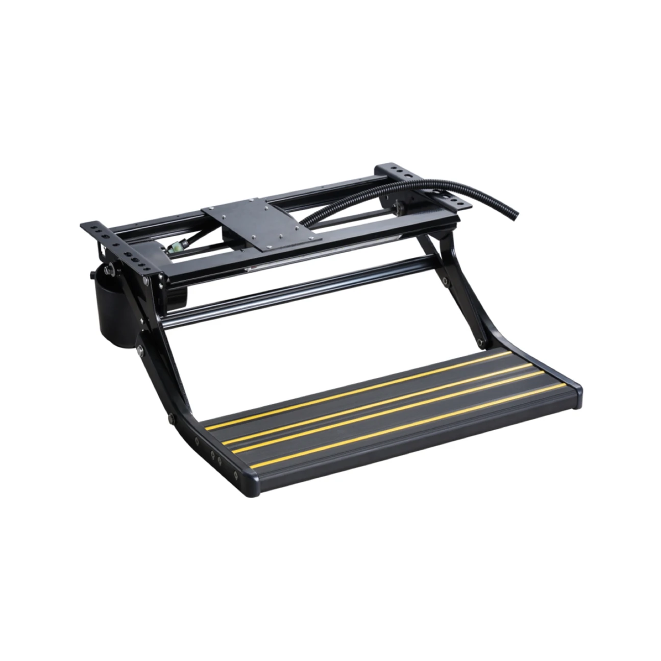 

RV Folding Aluminum Alloy Manual Steps 150KG Load Capacity For Caravan Motorhome Camper Entry