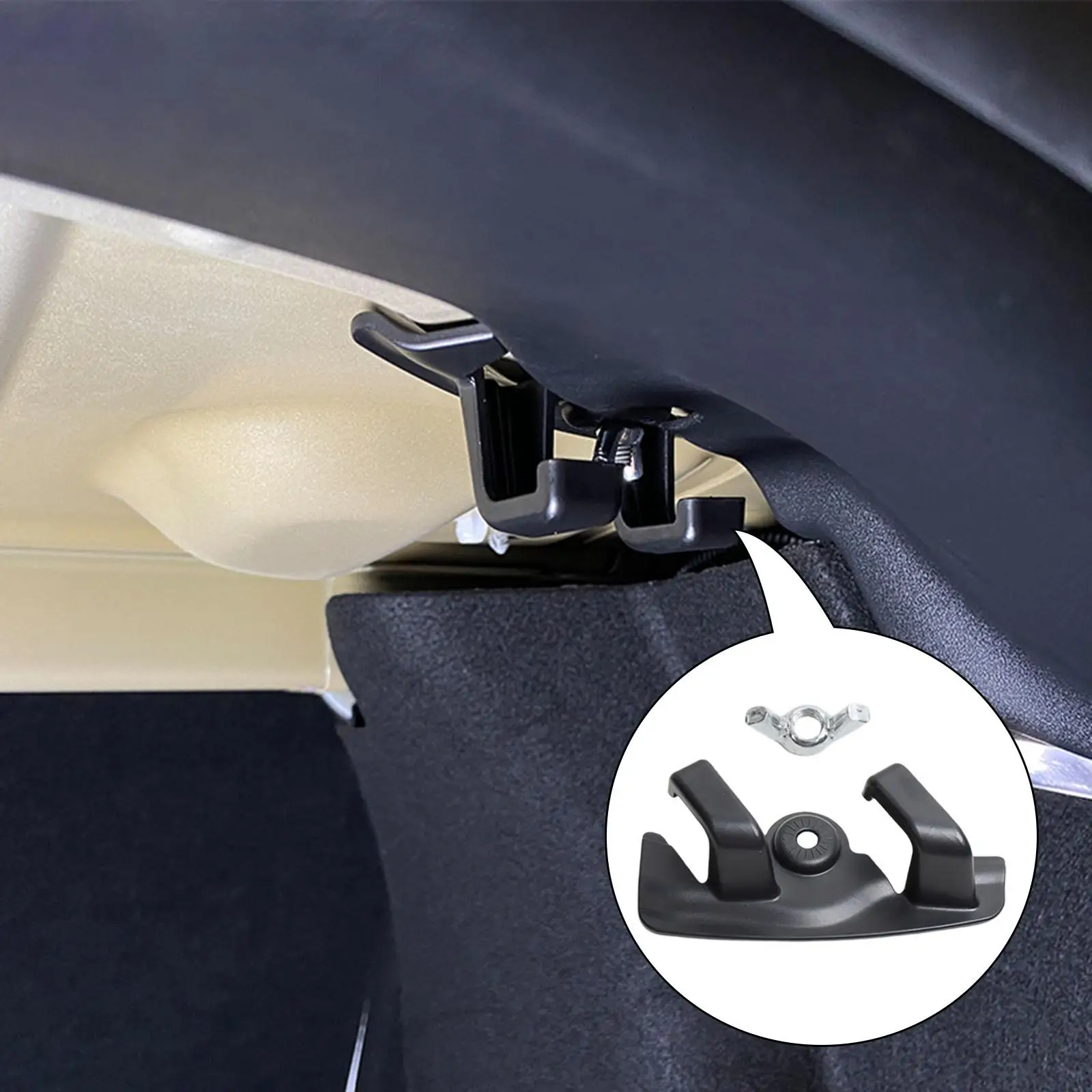 Automotive Trunk Hook Replace Hanger Holder Fits for Model 3 2017-2022