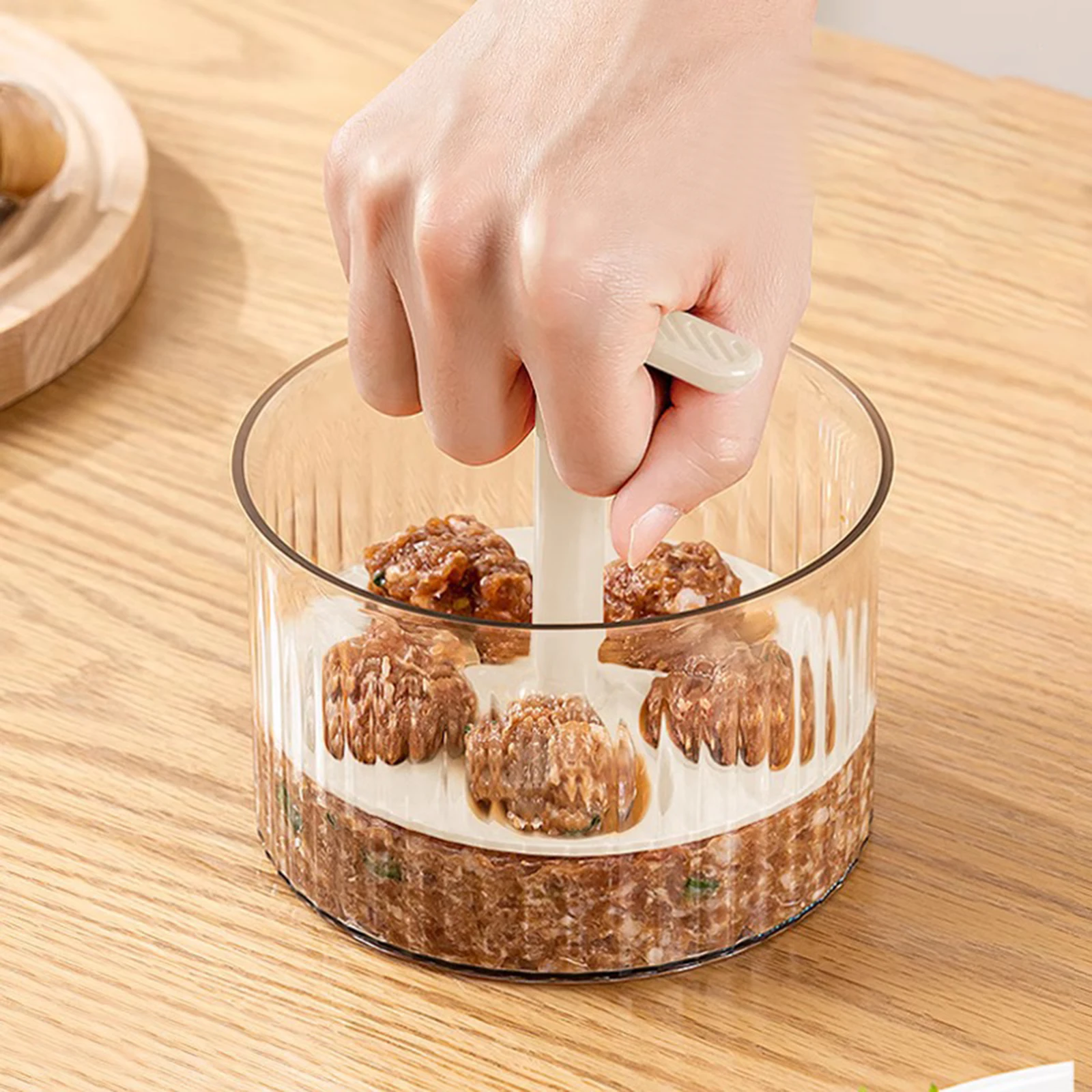 Meatball Dispenser Tool Meatball Making Kitchen Fish Ball Restaurant DIY Kitchen Gadgets Cooking Cooking Tool Meatball Maker