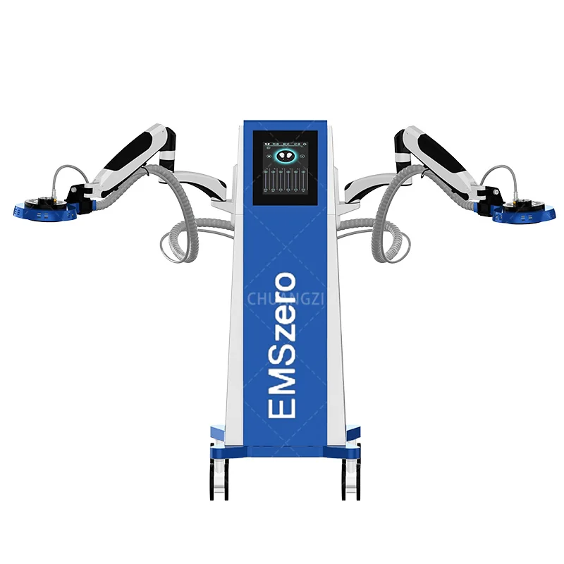 EMSZERO EMS Body Sculpt Machine Sculpting 6500W 2 Handle Electromagnetic RF Fat Muscle Slimming Pelvic Stimulation Pad Salon