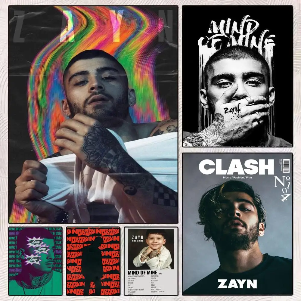 

Cool Z-Zayn Malik Poster HD Art Mural Wallart Poster for Home Room Decoration DIY Vintage Print Decor