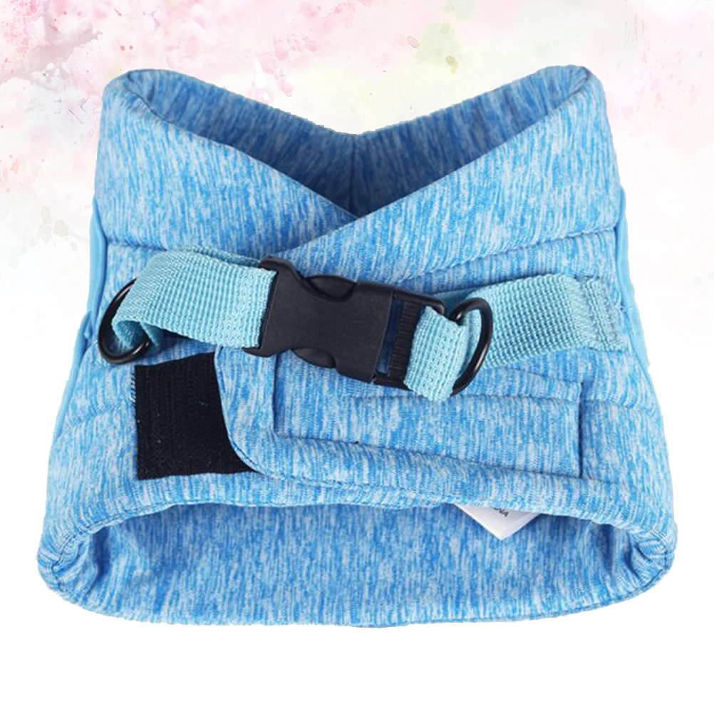 

Pet Leash Vest Outdoor Dog Harness Strap Puppy Supplies Traction Sky-blue