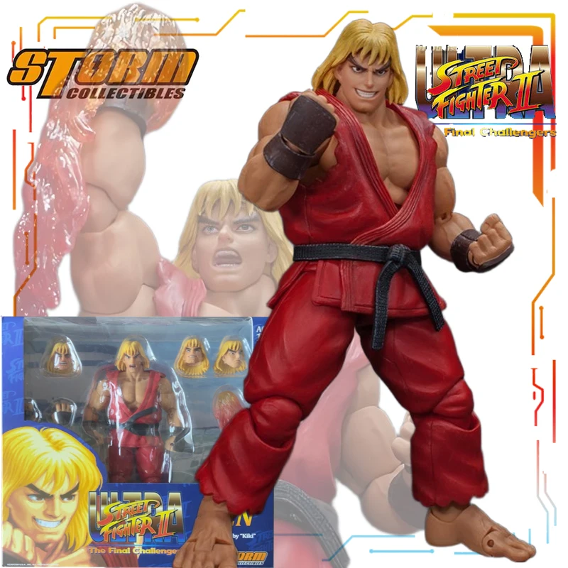 Spot Goods STORM COLECTIBLES Original Street Fighter 2 serie móvil Grand Anime modelo de figura de acción juguetes modelo regalos para niños