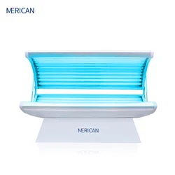 ODM UV blue light cosmedico indoor bronze solarium tanning bed for tanning salon home or commercial use