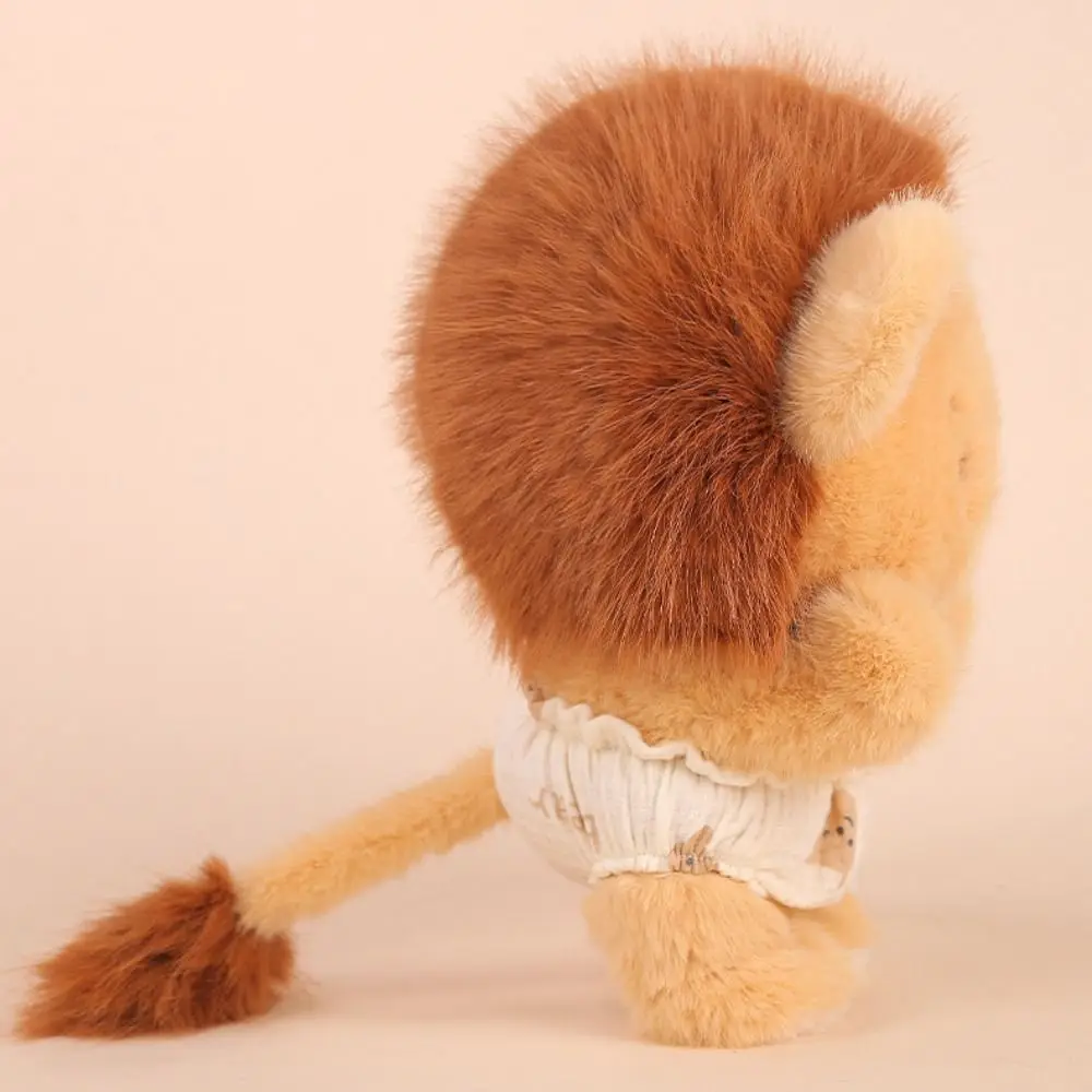 PP Cotton Soft Elephant Lion Plush Toy Interactive Stuffed Animals Kids Animal Plush Toys Collection Fluffy Soothing Hug Pillow