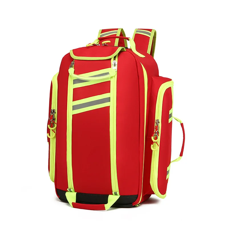 Waterproof Large Capacity Disaster Relief Equipment Bag Emergency Backpack That Can Hold 2L Oxygen Cylinders Backpack