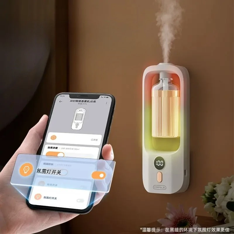 Automatic Aromatherapy & Air Freshener | Odor Eliminator for Home, Toilet | Compatible with Mi Home App for mijia Without liquid