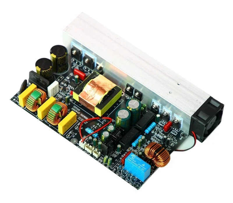 SOTAMIA 1000W Power Amplifier Audio Board Mono Digital Sound Amplificador dengan Switching Power Supply Terintegrasi Kelas D 1KW