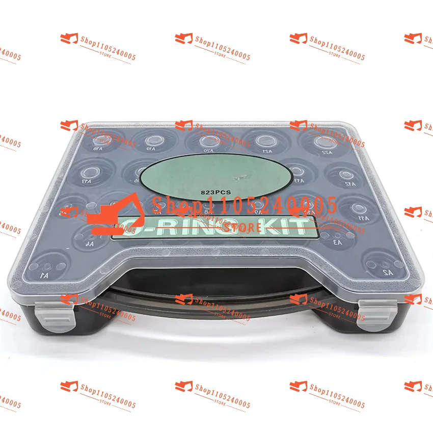 823PCS Excavator Oil Ring kit O Ring Repair Seal Kit O-ring Box