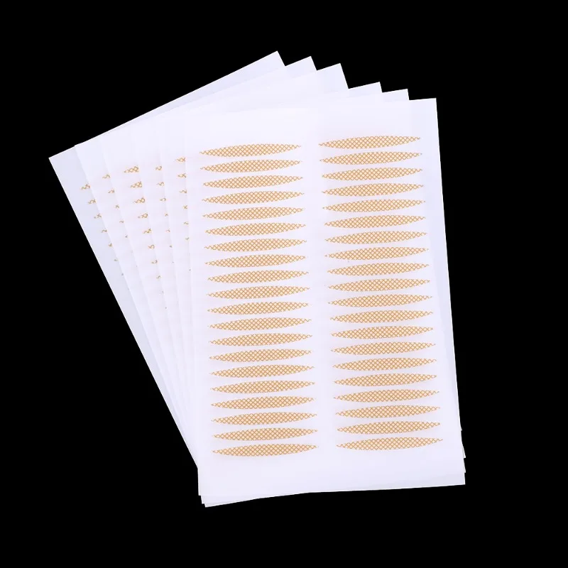 Slim/Wide Double Eyelid Tape Invisible Mesh Lace Eyelid Sticker Clear Beige Stripe Self-adhesive Natural Eye Tape Makeup Tools