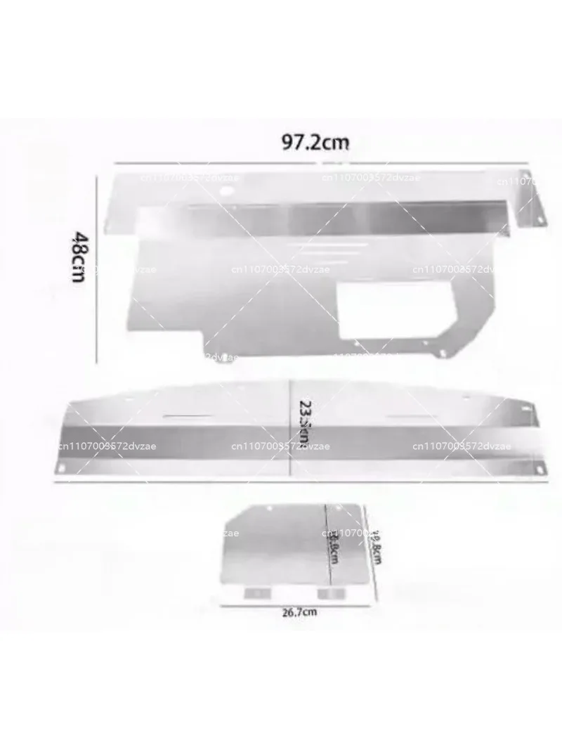 Engine Splash Shield Under Tray Guard Cover Compatible with 350Z 2003-2009