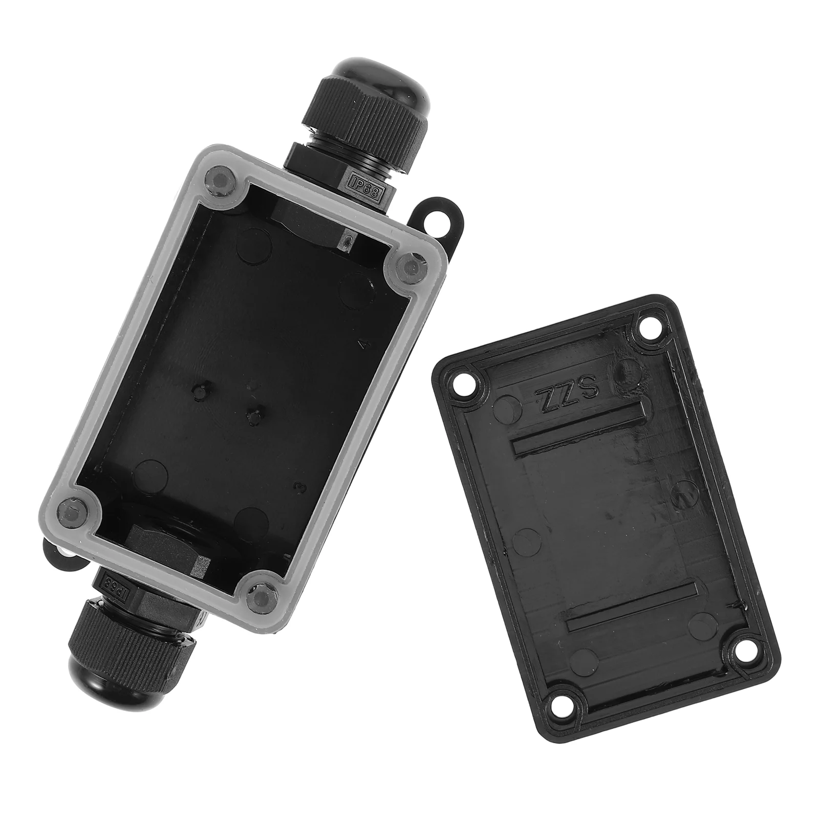Caja de conexiones impermeable, cubierta de salida resistente a la intemperie, cubiertas protectoras de enchufe para cordones, Protector DE PLÁSTICO de seguridad de extensión al aire libre