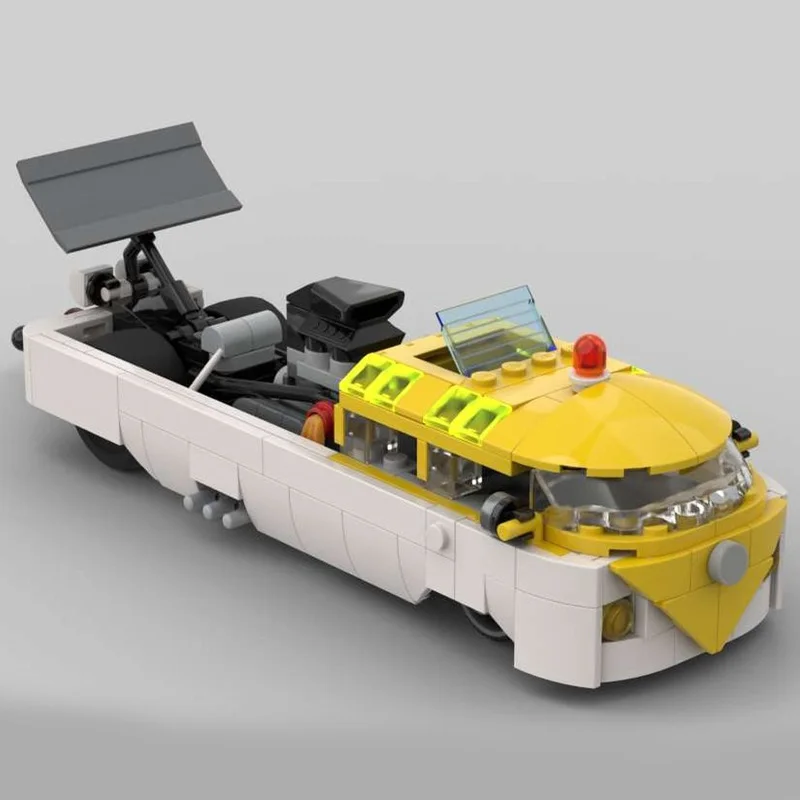 263 PCS Racing Car Dragster Mental Breakdown MOC Customize Modular Building Block Educational Popular DIY Toy Birthday Gift