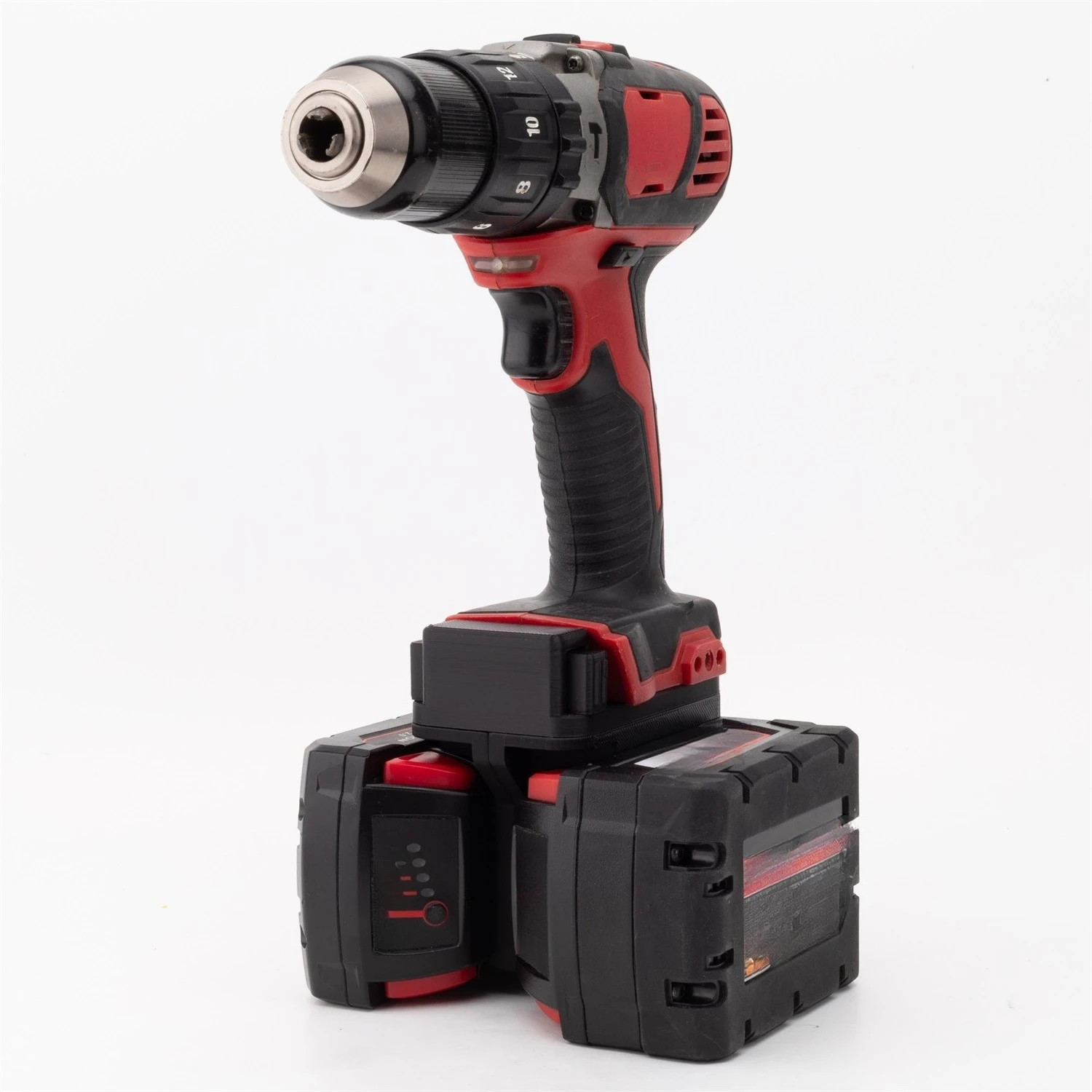 파크사이드, 밀워키, 오지토 배터리 및 공구 18v용 듀얼 배터리 어댑터 - 3Dominion 제작