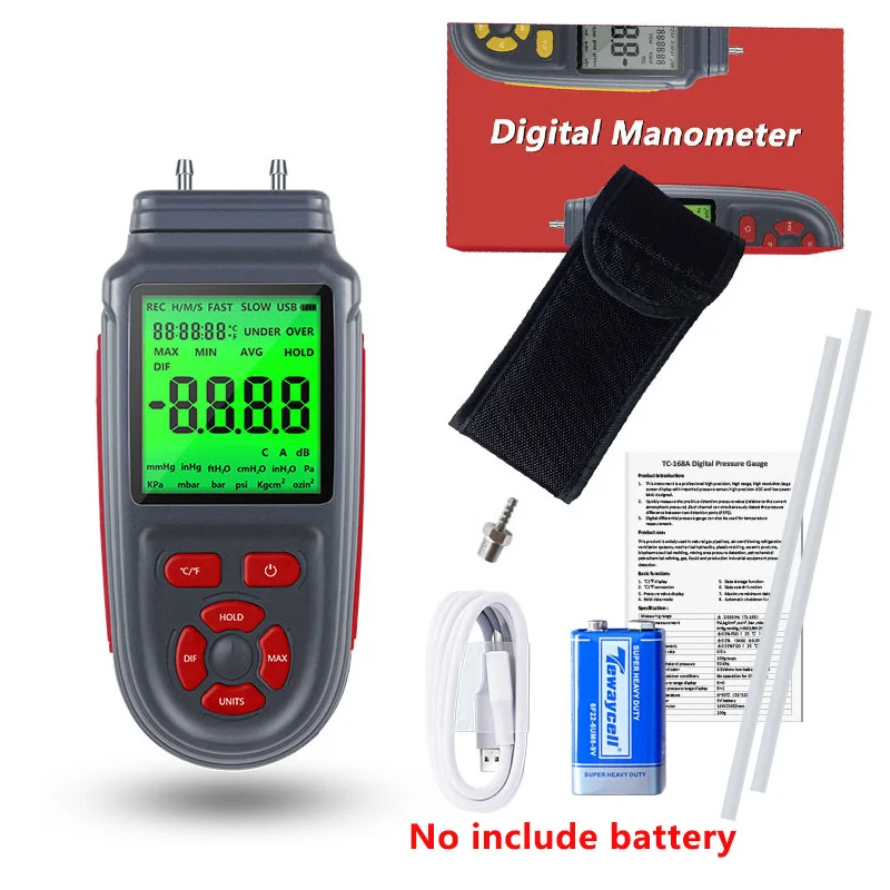 Tc-168A U Manometer…
