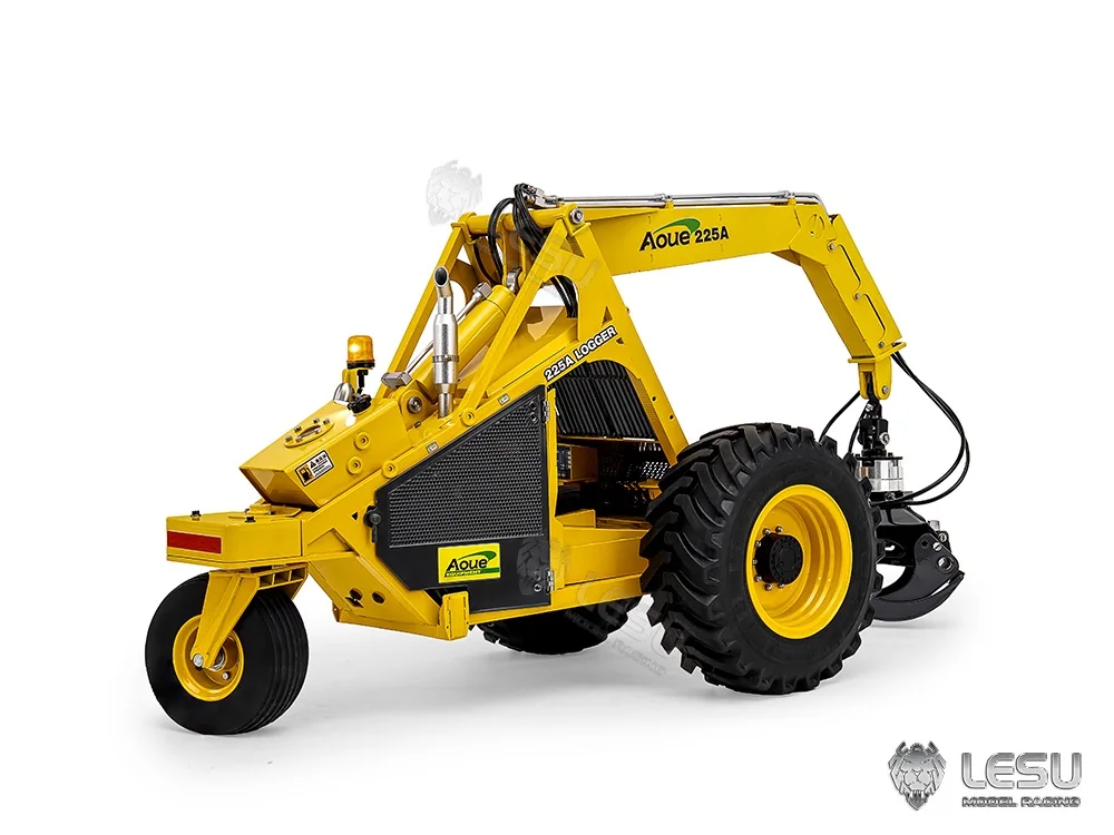 

1/14 LESU 225A RC Hydraulic Logger AOUE 225A Crank Boom 3-wheel Timber Logging Equipment Radio Control Car Vehicle Toy Model