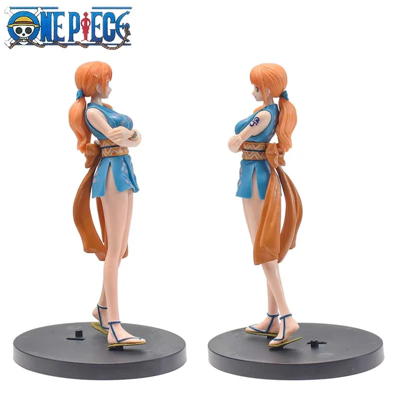 One Piece Actionfiguren Spielzeug Tierfiguren Roronoa Zoro Usopp Nami Yamato PVC-Statuen Modellpuppen Geschenke – Detail 10