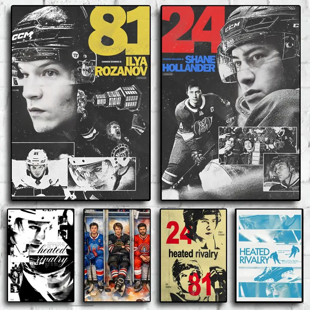 TV Series H-Heated Rivalry Poster Trendy Wall Art Aesthetic Room Decor Print Living Room Bedroom Home Decoration