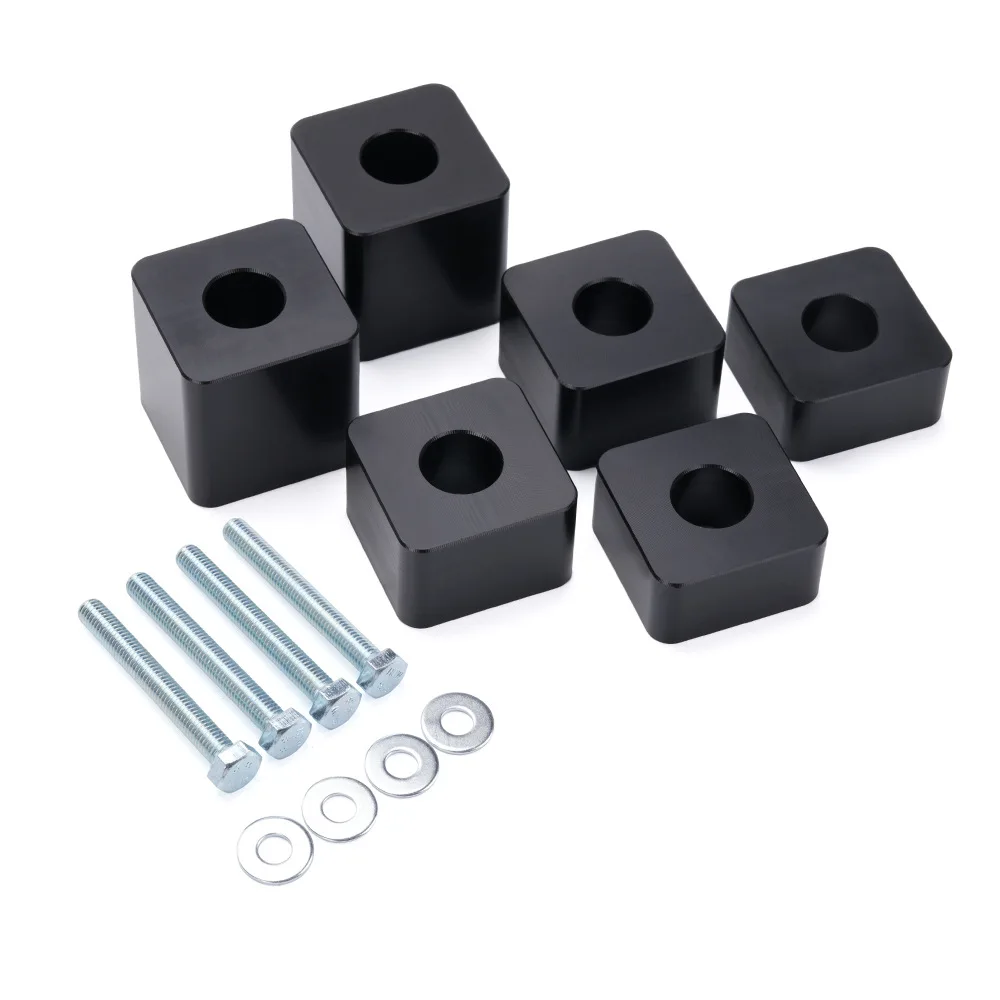 Car Modification Seat Spacers Driver Passenger Seat Tilt Lift Adjustment Kit 3/4 To 2.25 Inch Height Riser Bracket Accessories