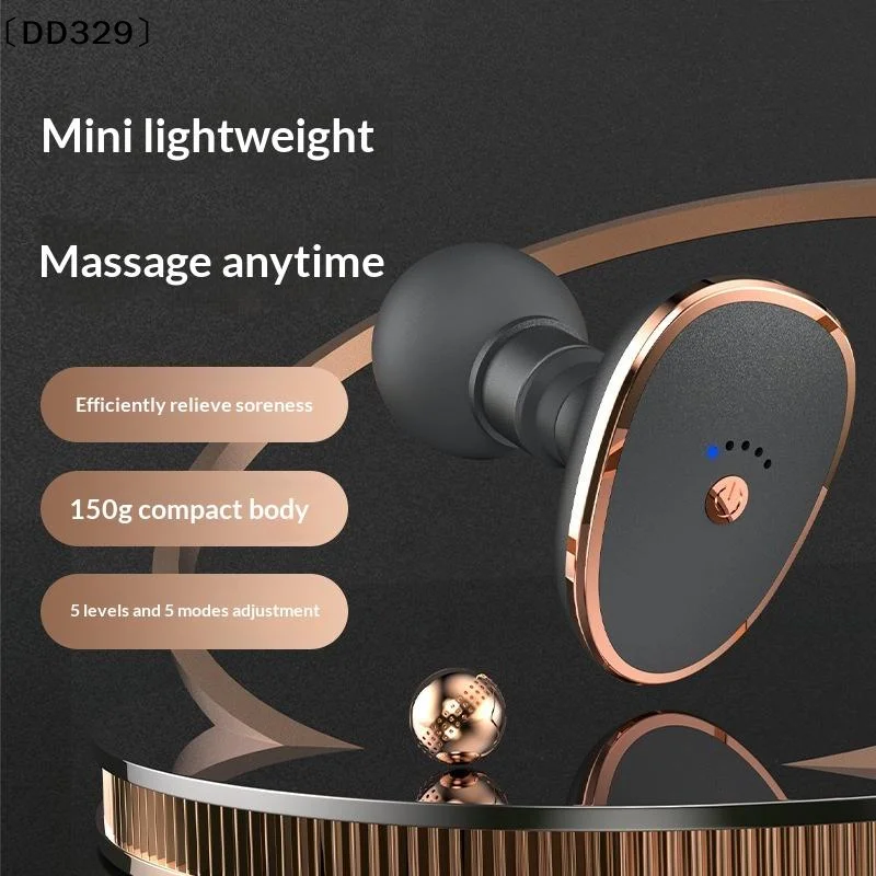 1Pcs Mini Portable Neck Massager With 5 Levels 5 Modes Adjustment For Office Travel Home Use To Relieve Muscle Soreness〔DD329〕