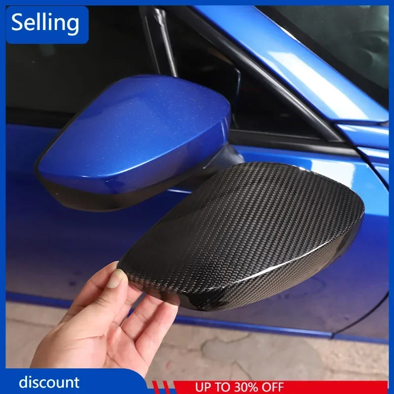 

For Toyota 86/Subaru BRZ 2012-2020 Real Carbon Fiber Car Rearview Mirror Cover Decorative Car Accessories fast ship